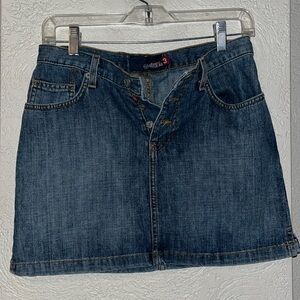 ROXY JEAN Juniors mini Jean skirt